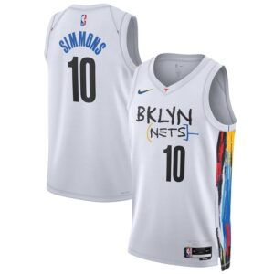 Ben Simmons Brooklyn Nets Unisex 2022/23 Swingman Jersey - City Edition - White