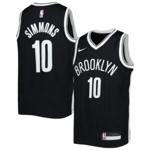 Ben Simmons Brooklyn Nets Youth Swingman Jersey - Icon Edition - Black