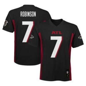 Bijan Robinson Atlanta Falcons Youth Replica Player Jersey - Black