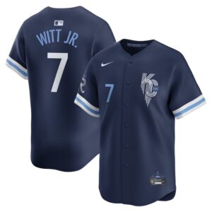 Bobby Witt Jr. Kansas City Royals City Connect Limited Player Jersey - Navy