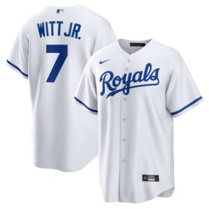 Bobby Witt Jr. Kansas City Royals Home Replica Player Jersey - White