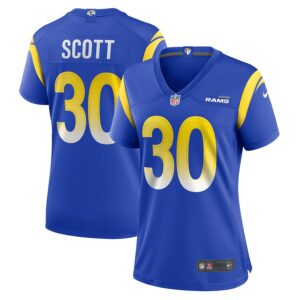 Boston Scott Los Angeles Rams Women's Game Jersey - Royal