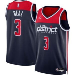 Bradley Beal Washington Wizards Unisex Swingman Jersey - Statement Edition - Navy