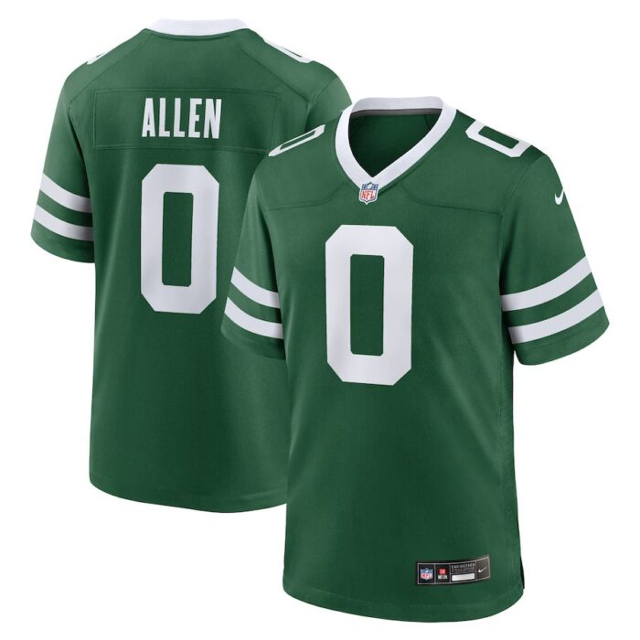 Braelon Allen New York Jets Game Jersey - Legacy Green