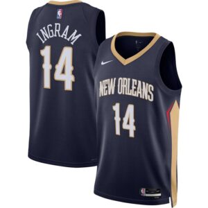 Brandon Ingram New Orleans Pelicans Unisex Swingman Jersey - Icon Edition - Navy