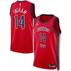 Brandon Ingram New Orleans Pelicans Unisex Swingman Jersey - Statement Edition - Red