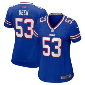 Branson Deen Buffalo Bills Women's Game Jersey - Royal