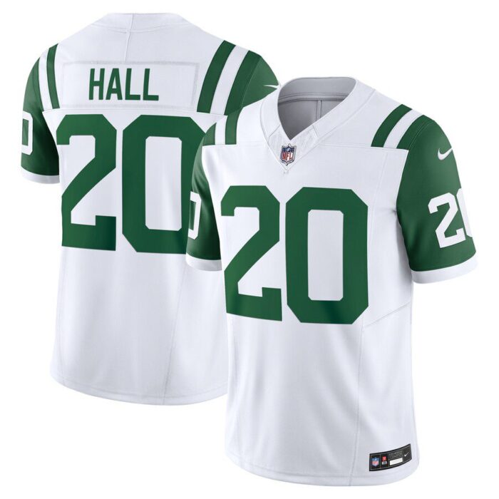 Breece Hall New York Jets Classic Alternate Vapor F.U.S.E. Limited Jersey - White