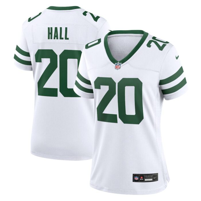 Breece Hall New York Jets Women's Game Jersey - Legacy White