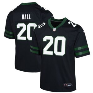 Breece Hall New York Jets Youth Alternate Game Jersey - Legacy Black