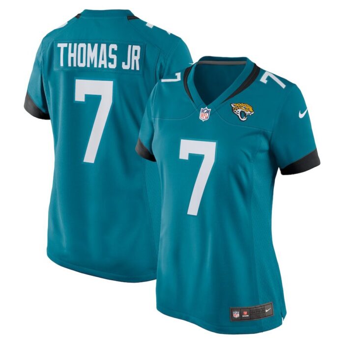 Brian Thomas Jr. Jacksonville Jaguars Women's Game Jersey - Teal