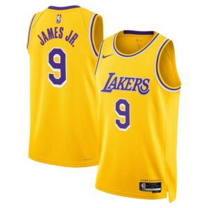 Bronny James Los Angeles Lakers Unisex 2024 Offseason Addition Swingman Jersey - Gold