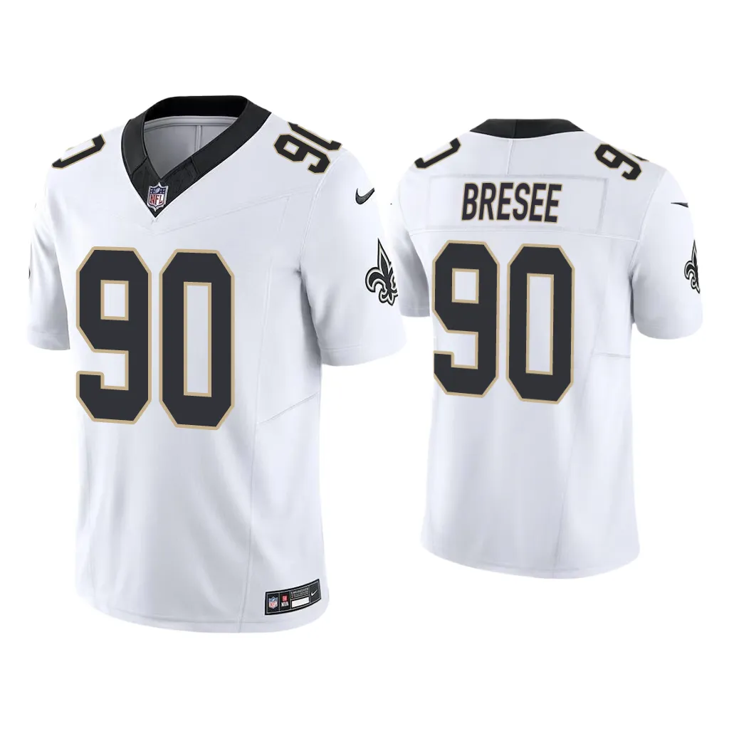 Bryan Bresee New Orleans Saints White Vapor F.U.S.E. Limited Jersey