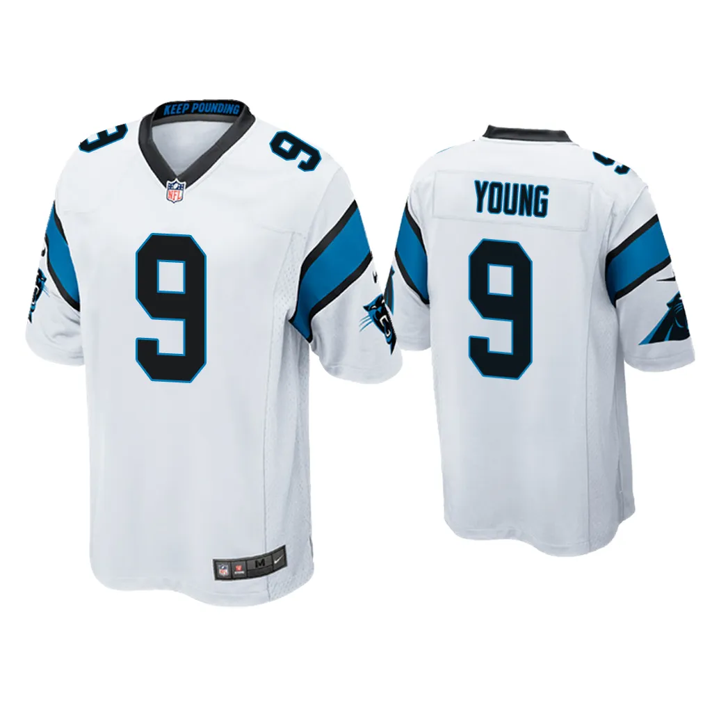 Bryce Young Carolina Panthers White 2023 NFL Draft Game Jersey