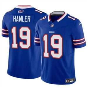 Buffalo Bills #19 KJ Hamler Blue 2024 F.U.S.E. Vapor Untouchable Limited Football Stitched Jersey