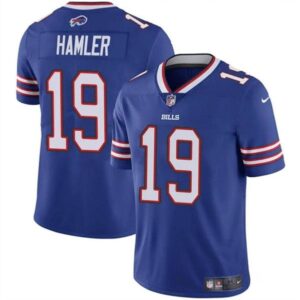 Buffalo Bills #19 KJ Hamler Blue 2024 Vapor Untouchable Limited Football Stitched Jersey