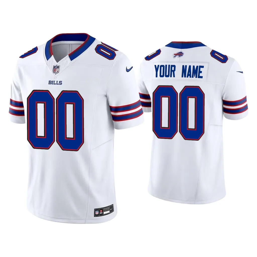 Buffalo Bills Custom Vapor F.U.S.E. Limited White Jersey