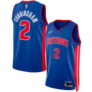 Cade Cunningham Detroit Pistons Unisex Swingman Jersey - Icon Edition - Blue