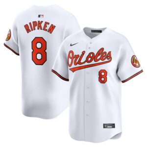 Cal Ripken Jr. Baltimore Orioles Home Limited Player Jersey - White