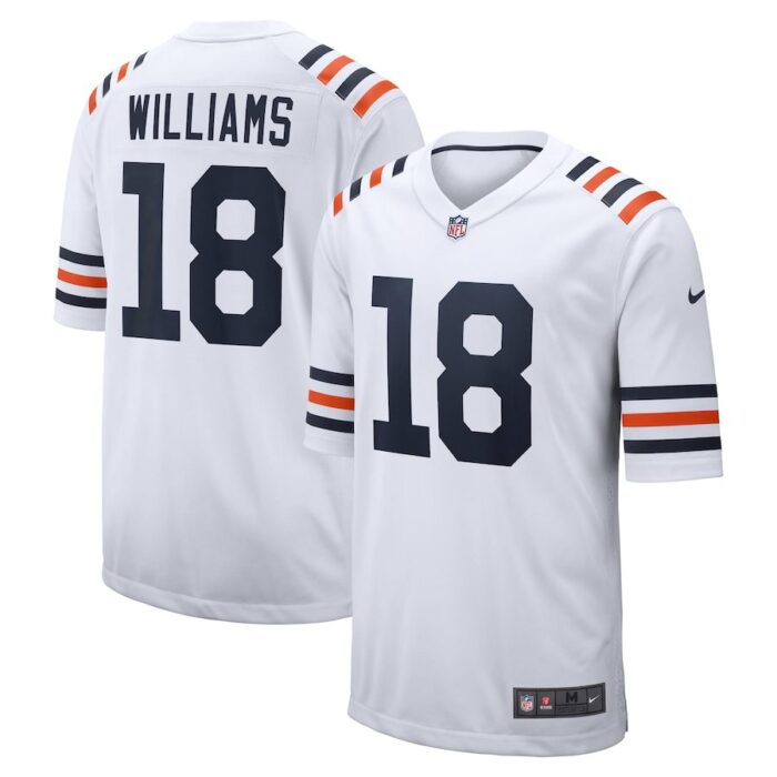 Caleb Williams Chicago Bears 2024 NFL Draft 2nd Alternate Game Player Jersey - White