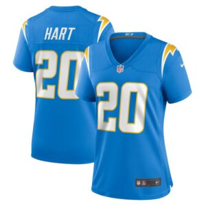 Cam Hart Los Angeles Chargers Women's Game Jersey - Powder Blue