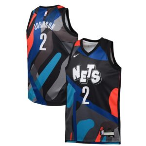 Cameron Johnson Brooklyn Nets Youth Swingman Replica Jersey - City Edition - Black