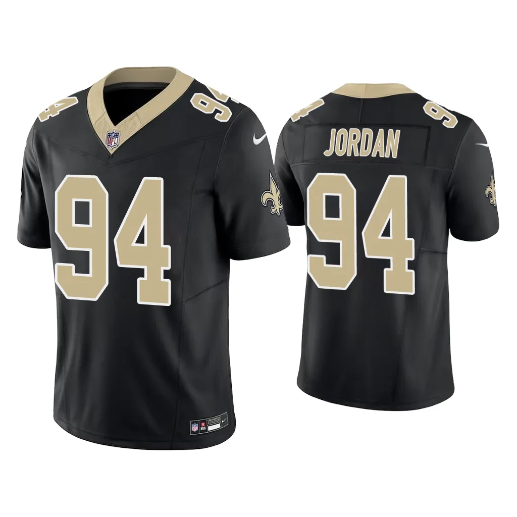 Cameron Jordan New Orleans Saints Black Vapor F.U.S.E. Limited Jersey