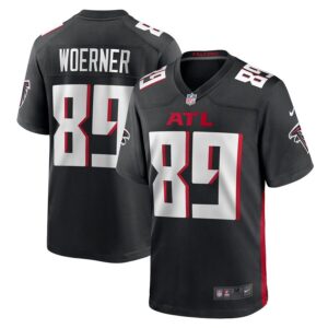 Charlie Woerner Atlanta Falcons Game Jersey - Black