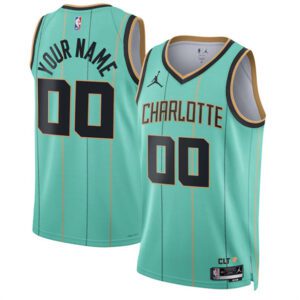 Charlotte Hornets Active Player Custom Mint 2024/25 City Edition Stitched Basketball Jersey