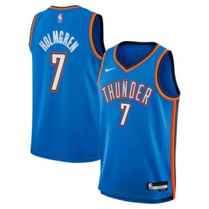 Chet Holmgren Oklahoma City Thunder Youth Swingman Jersey - Icon Edition - Blue