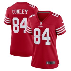 Chris Conley San Francisco 49ers Women's Game Jersey - Scarlet