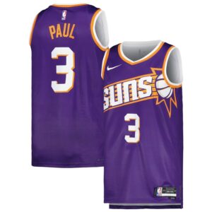 Chris Paul Phoenix Suns Unisex Swingman Jersey - Icon Edition - Purple