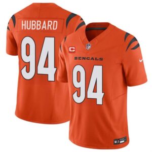 Cincinnati Bengals #94 Sam Hubbard Orange 2024 F.U.S.E With 4-star C Patch Vapor Untouchable Limited Football Stitched Jersey