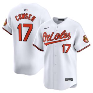 Colton Cowser Baltimore Orioles Home Limited Player Jersey - White