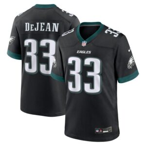 Cooper DeJean Philadelphia Eagles 2024 NFL Draft Alternate Player Game Jersey - Black