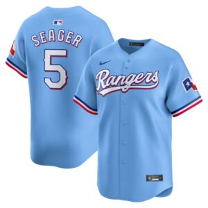 Corey Seager Texas Rangers Alternate Limited Player Jersey - Light Blue