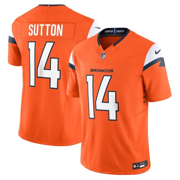 Courtland Sutton Denver Broncos Vapor F.U.S.E. Limited Jersey - Orange