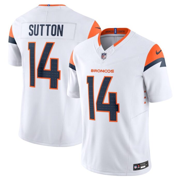 Courtland Sutton Denver Broncos Vapor F.U.S.E. Limited Jersey - White