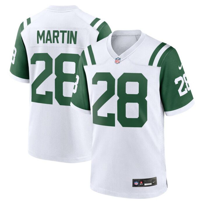 Curtis Martin New York Jets Classic Alternate Retired Player Game Jersey - White