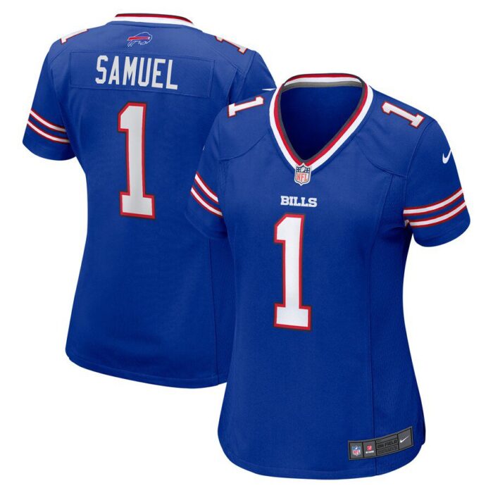 Curtis Samuel Buffalo Bills Women's Game Jersey - Royal