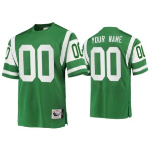 Custom New York Jets Green Jersey