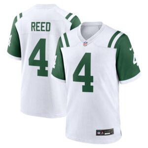 D.J. Reed New York Jets Classic Alternate Game Jersey - White