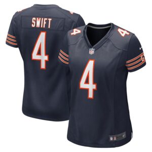 D'Andre Swift Chicago Bears Women's Game Jersey - Navy