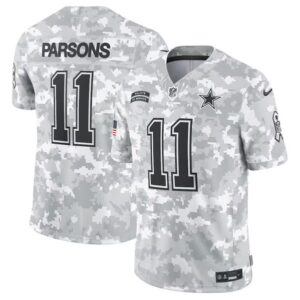 Dallas Cowboys #11 Micah Parsons Arctic Camo 2024 F.U.S.E. Salute to Service Limited Football Stitched Jersey