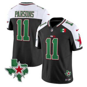 Dallas Cowboys #11 Micah Parsons Black 2024 F.U.S.E. Mexico Alternate Vapor Untouchable Limited Stitched Jersey