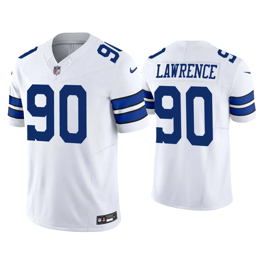 Dallas Cowboys Demarcus Lawrence Vapor F.U.S.E. Limited White Jersey