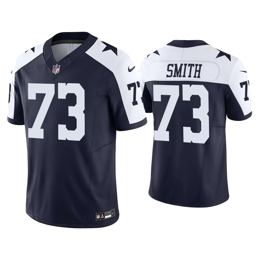 Dallas Cowboys Tyler Smith Vapor F.U.S.E. Limited Navy Jersey