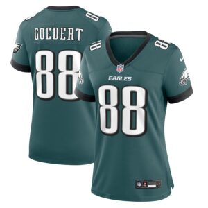 Dallas Goedert Philadelphia Eagles Women's Team Game Jersey - Midnight Green