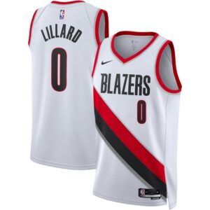 Damian Lillard Portland Trail Blazers Unisex Swingman Jersey - Association Edition - White
