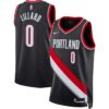 Damian Lillard Portland Trail Blazers Unisex Swingman Jersey - Icon Edition - Black